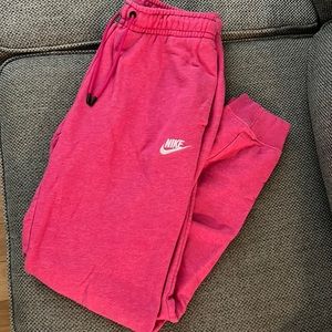 Pink Nike sweats